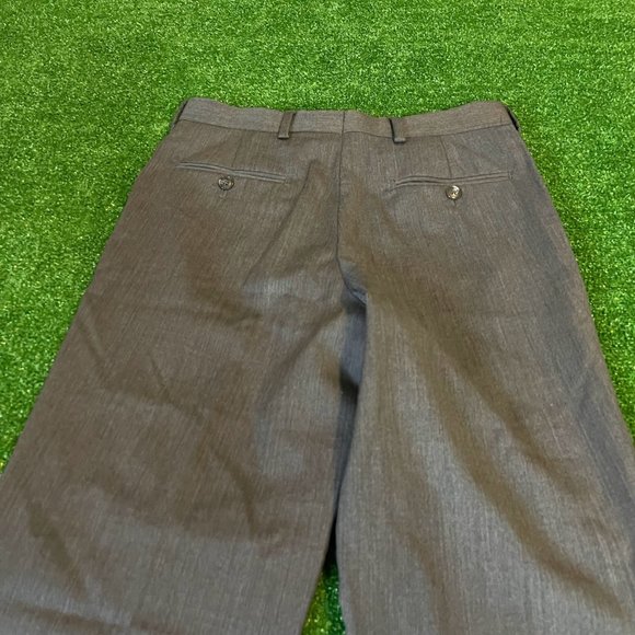 Michael Kors Women's Wear to Work Straight Leg 100% Wool Grey Business Pant 29 - Picture 7 of 10